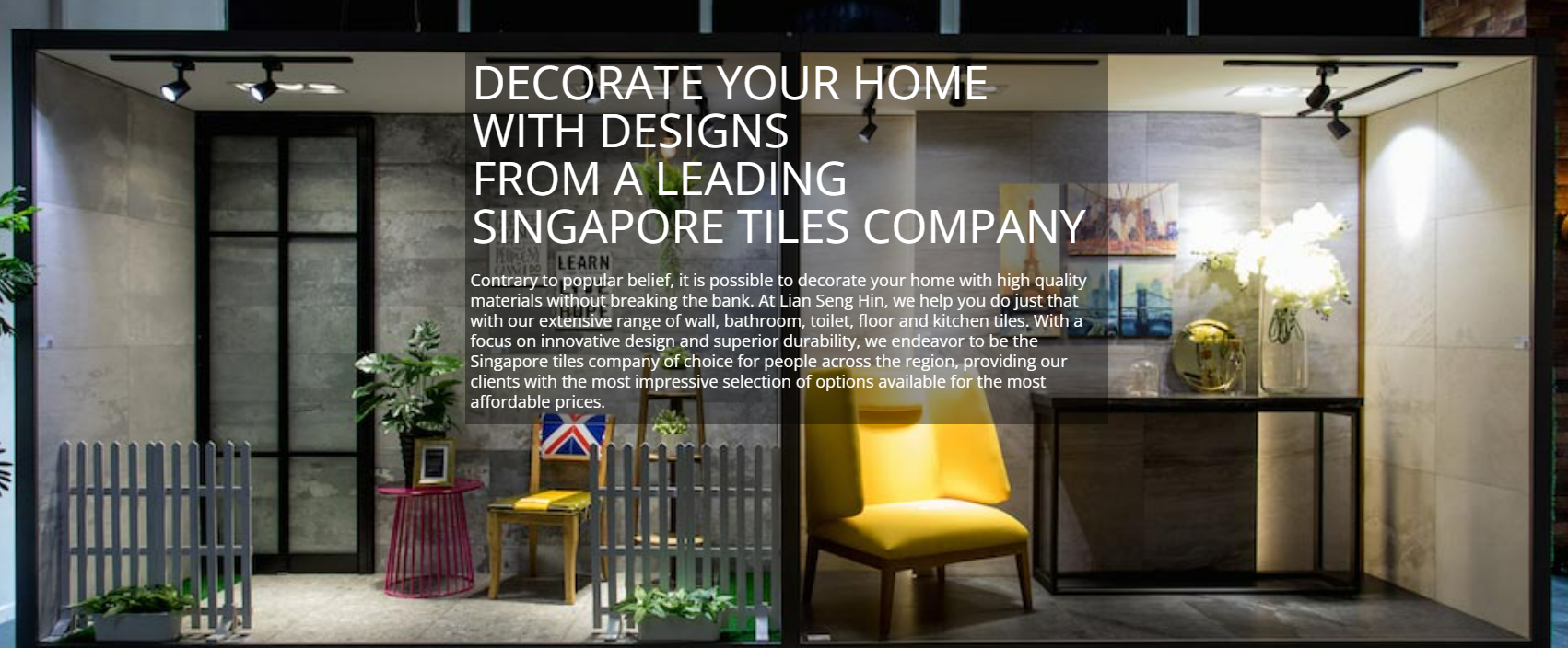 Lian Seng Hin Singapore's Leading Tile Supplier